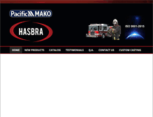 Tablet Screenshot of hasbra.com